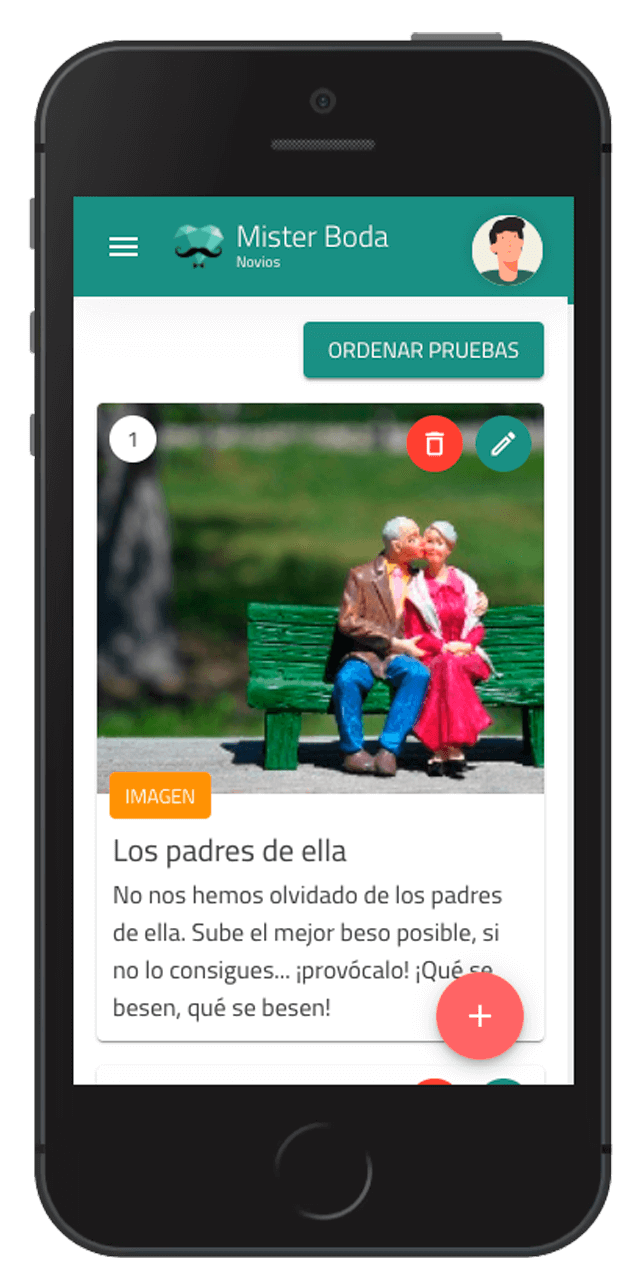 vista previa de una prueba de la gymkhana nupcial